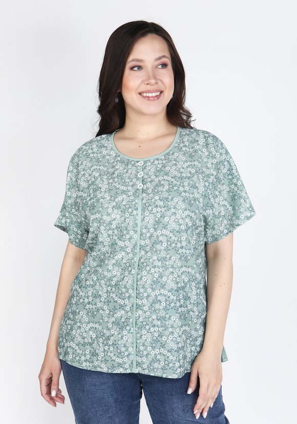 Блуза Олицетворение женственности шир.  580, рис. 5