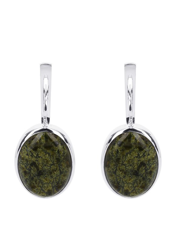 Серьги серебряные Кэйтлин шир.  580, рис. 3