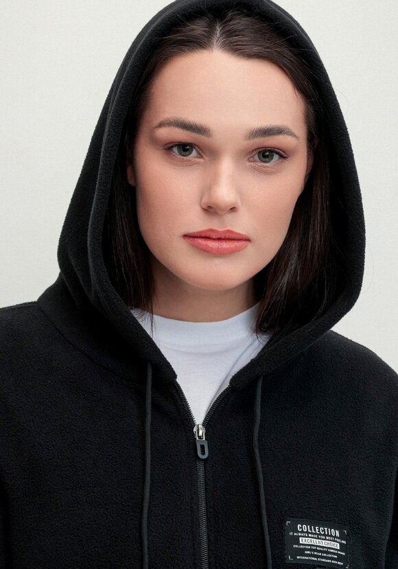 Толстовка из флиса с нашивкой на груди шир.  580, рис. 6