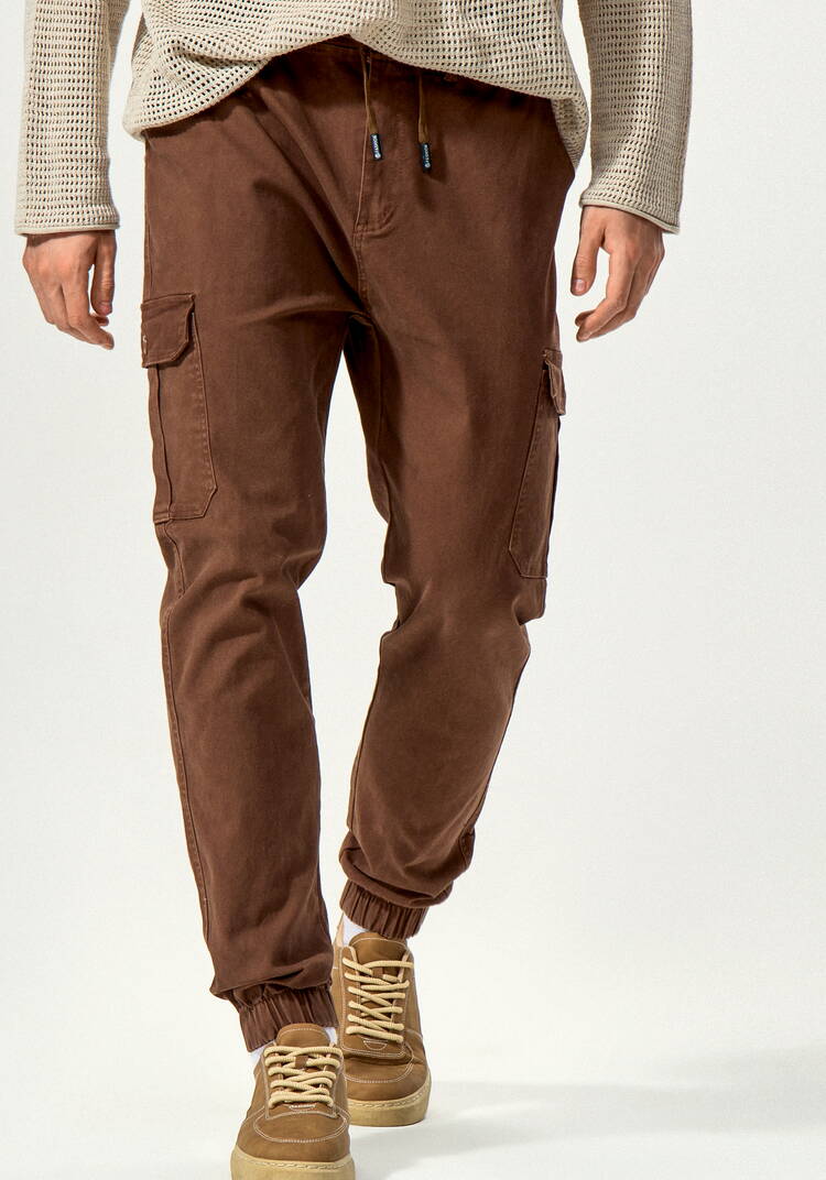 Брюки мужские с накладными карманами шир.  750, рис. 16