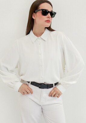 Блуза с разрезами