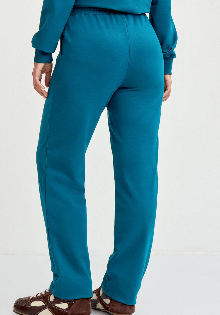 Костюм свитшот с принтом и брюки шир.  750, рис. 43