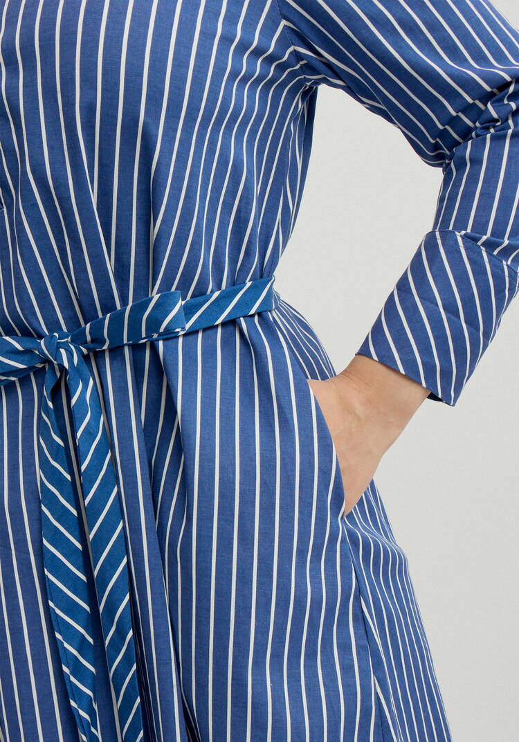 Платье-рубашка с отложным воротником шир.  750, рис. 6