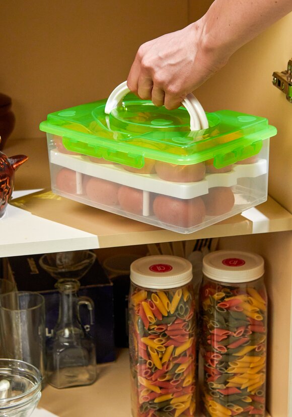 Купить контейнер для хранения и переноски яиц, 2 шт. со скидкой в ...