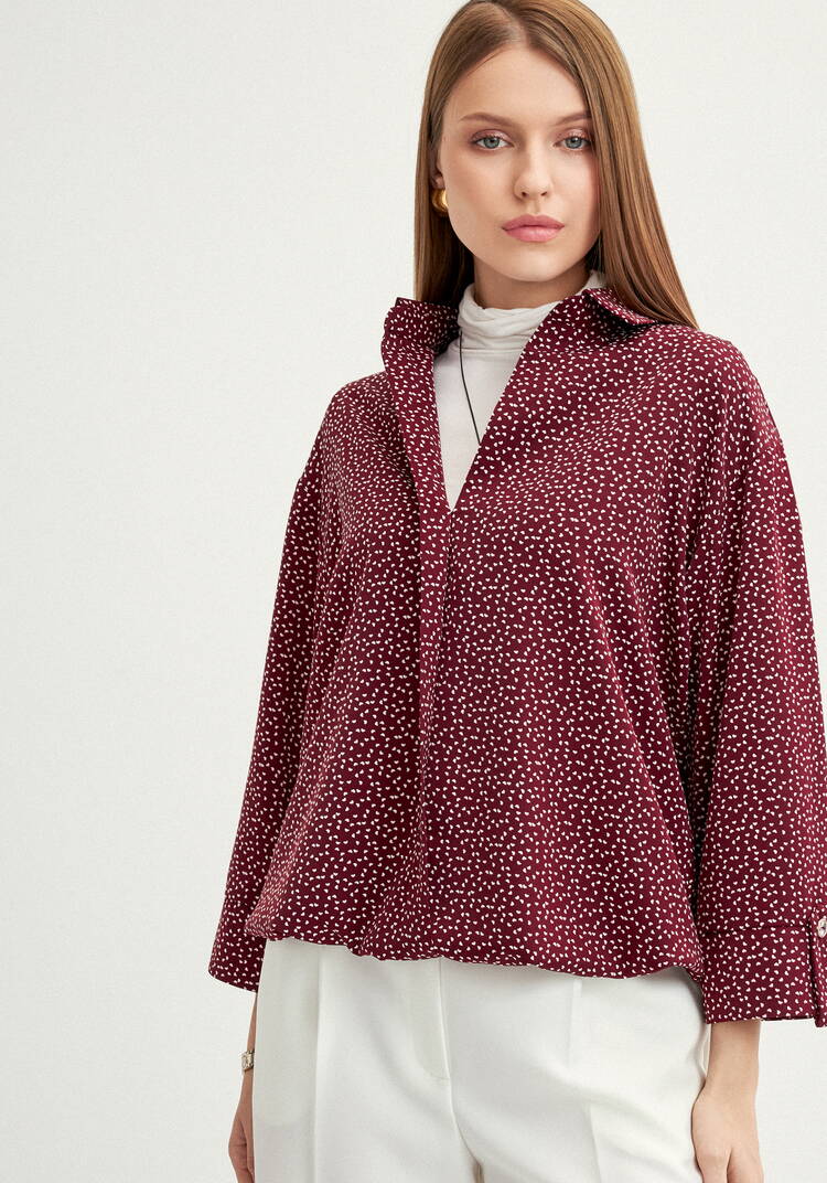 Блуза офисная Анабель шир.  750, рис. 1