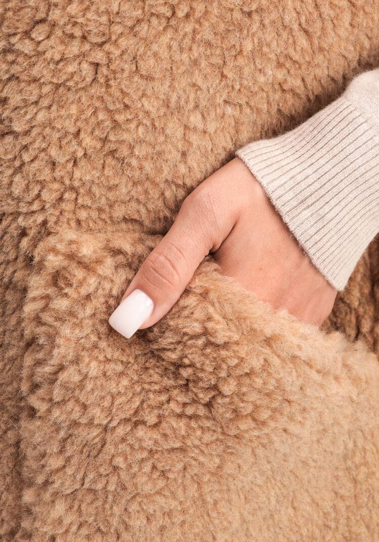 Жилет меховой с верблюжьей шерстью шир.  750, рис. 5