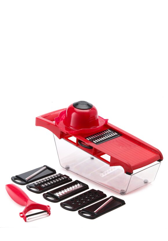 Терка-овощерезка 6 в 1 с контейнером шир.  580, рис. 2