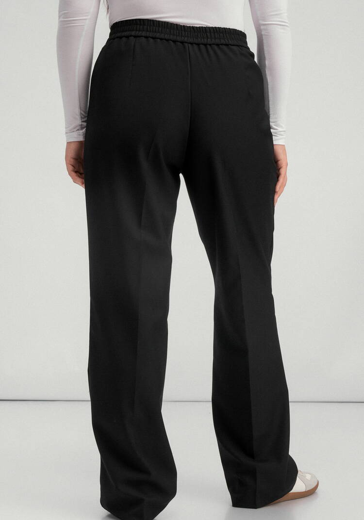 Брюки со стрелками и резинкой по поясу шир.  750, рис. 10