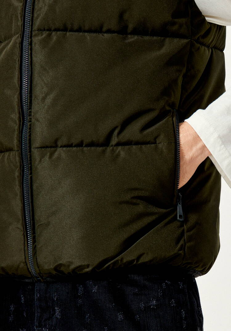 Жилет с крупной стежкой шир.  750, рис. 14