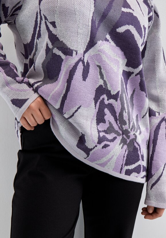 Джемпер с растительным орнаментом шир.  580, рис. 13