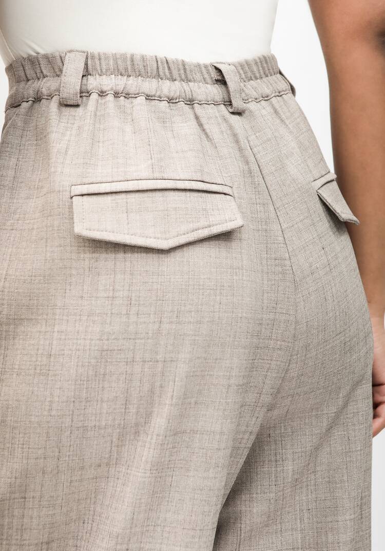 Брюки из натуральной смесовой ткани шир.  750, рис. 13