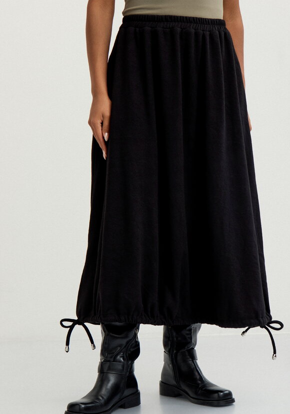 Юбка на кулиске по низу шир.  580, рис. 12