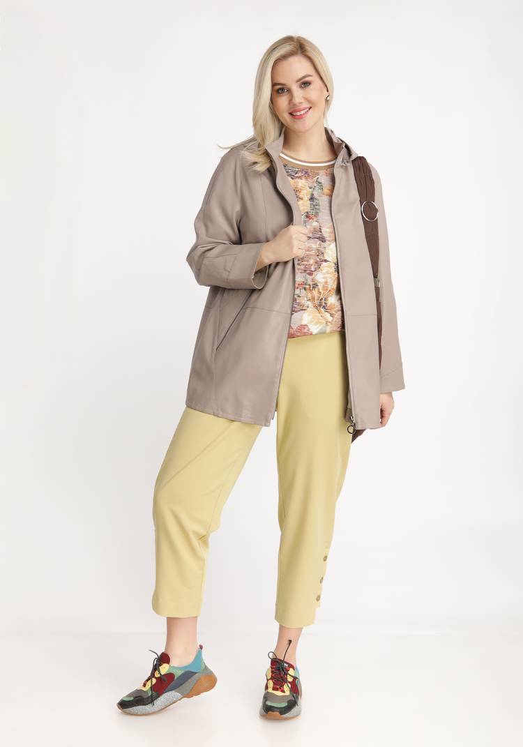 Куртка из экокожи с капюшоном шир.  750, рис. 15