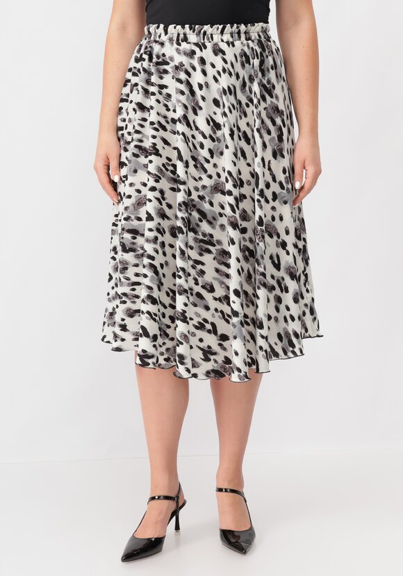 Комплект блуза и юбка с поясом шир.  580, рис. 21