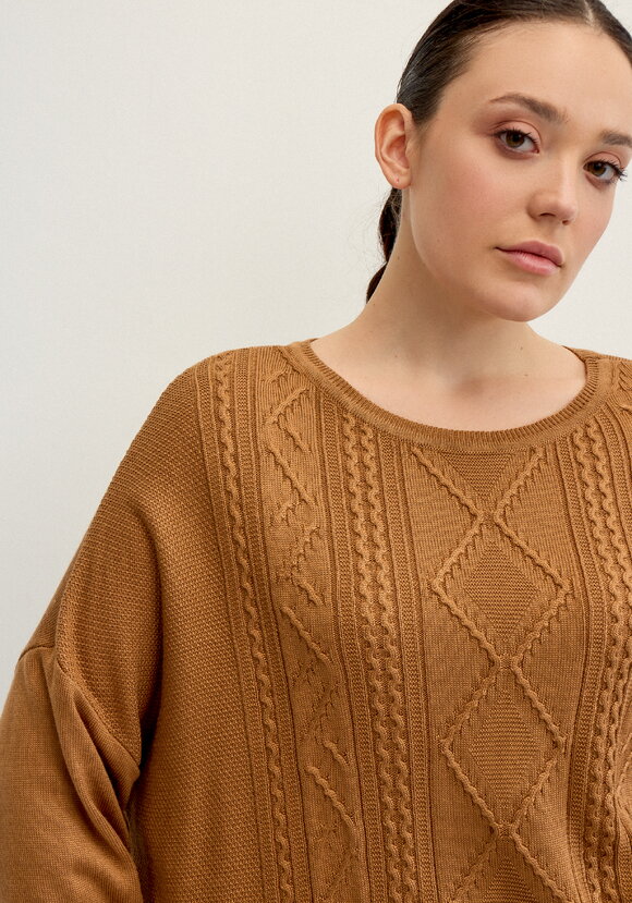 Джемпер женский свободного облегания шир.  580, рис. 26