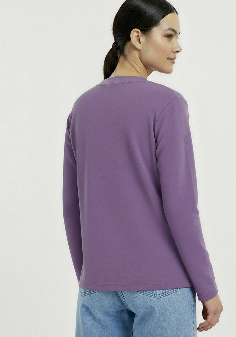 Кардиган на пуговицах утепленный шир.  750, рис. 28