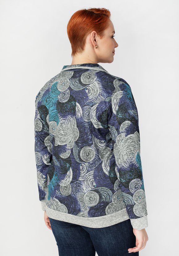 Жакет Великая тайна шир.  580, рис. 2