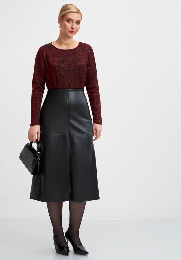 Блуза из трикотажа с люрексом шир.  580, рис. 12