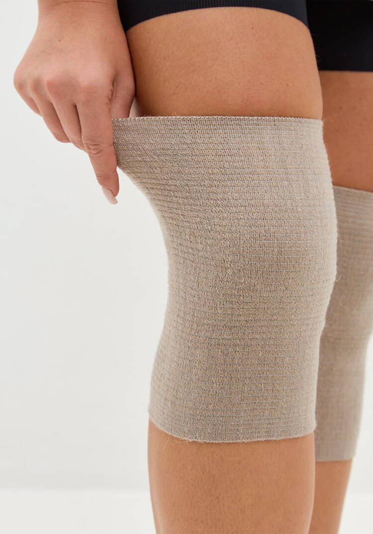 Наколенник согревающий из собачьей шерсти шир.  750, рис. 1