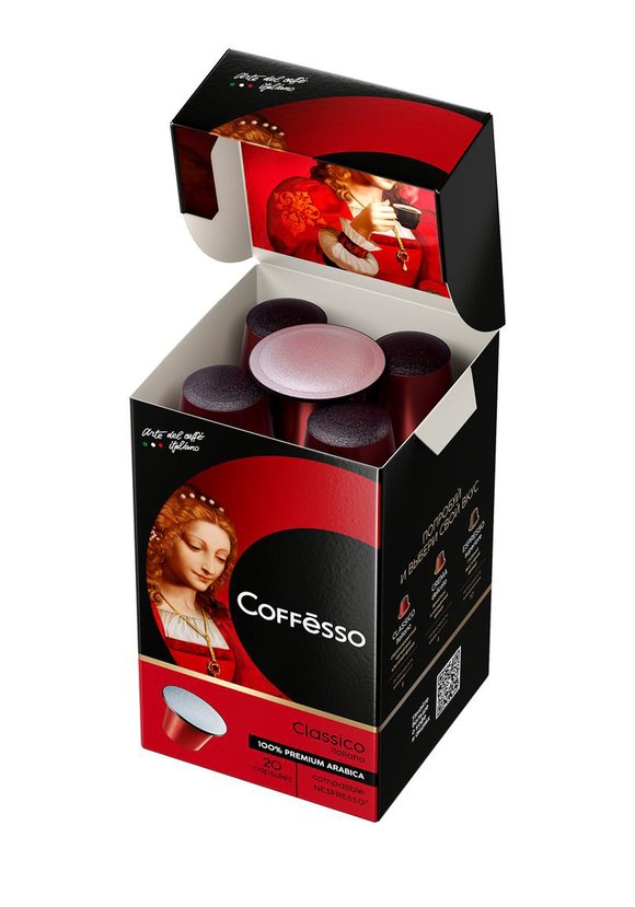 Кофе Coffesso в капсулах, 20 шт. шир.  580, рис. 2
