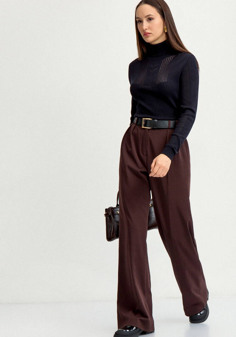 Водолазка из вискозы с узором шир.  750, рис. 7