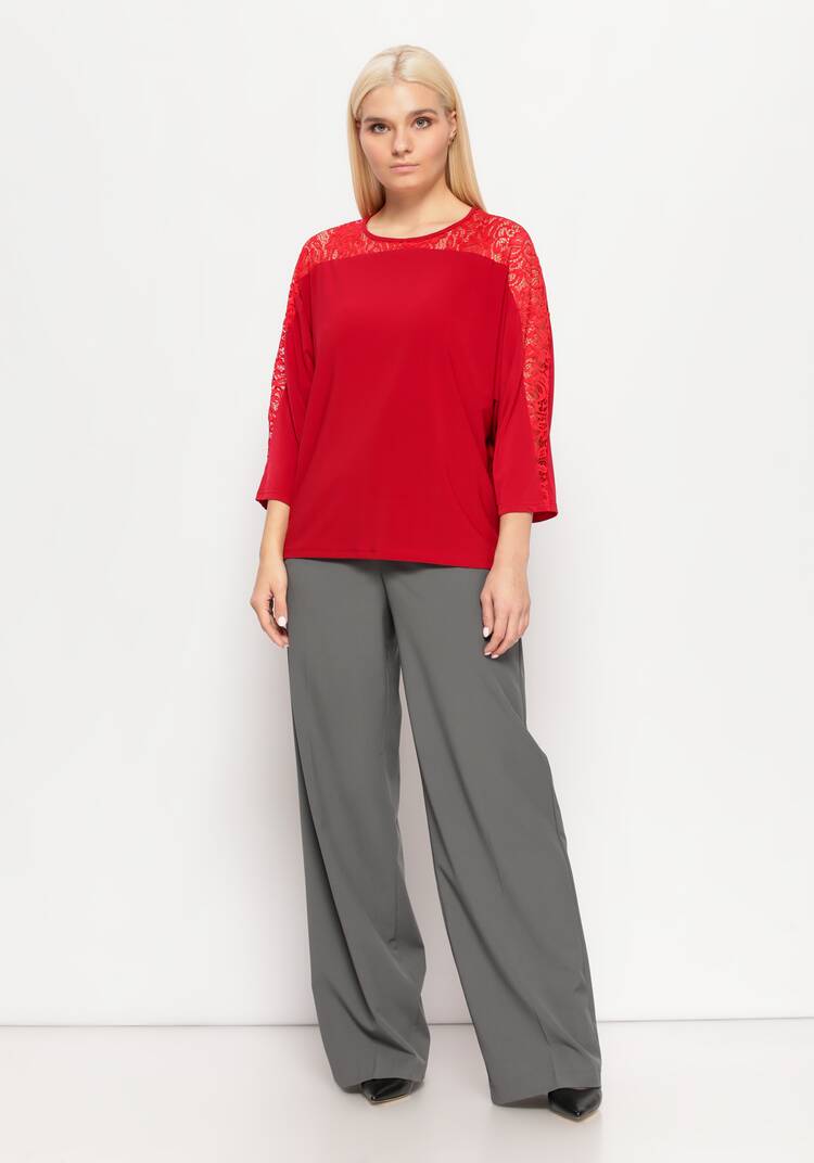 Блуза с рукавами Лeтучая мышь шир.  750, рис. 14