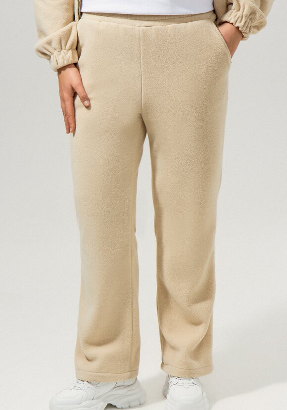 Брюки прямые из флиса шир.  580, рис. 2