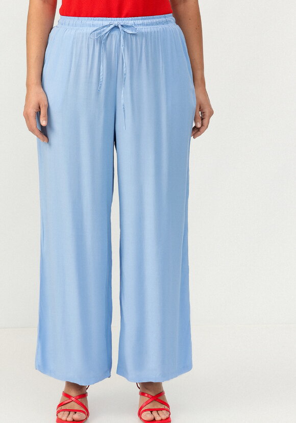 Брюки широкие на кулиске из штапеля шир.  580, рис. 11