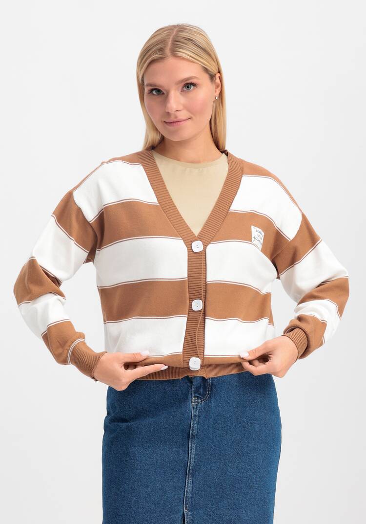 Кардиган в полоску Татьяна шир.  750, рис. 7