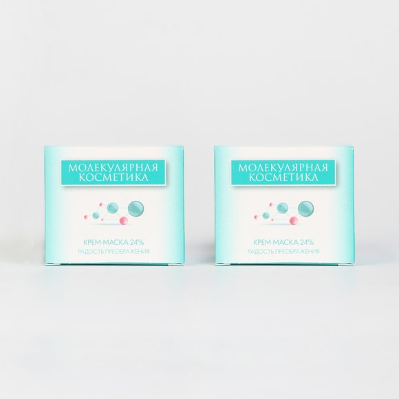 Крем-маска Живые молекулы 24%, 2 шт шир.  580, рис. 1