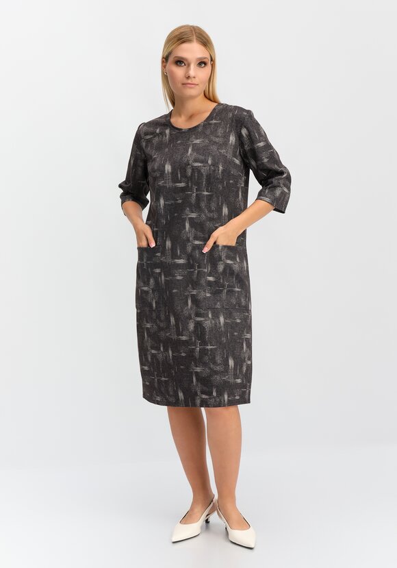 Платье под джинсу Агата шир.  580, рис. 2