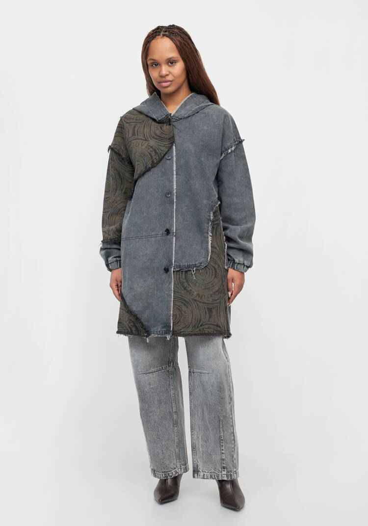 Джинсовая куртка Оливия шир.  750, рис. 4