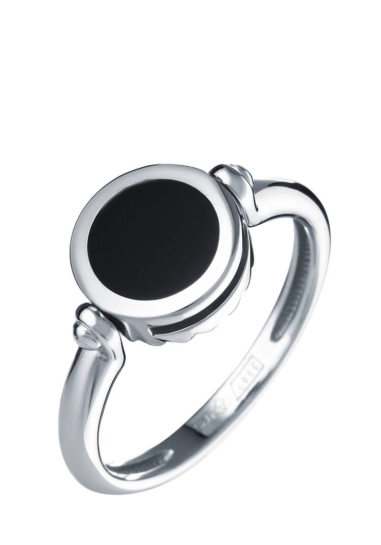 Кольцо серебряное Загадочная незнакомка шир.  750, рис. 1