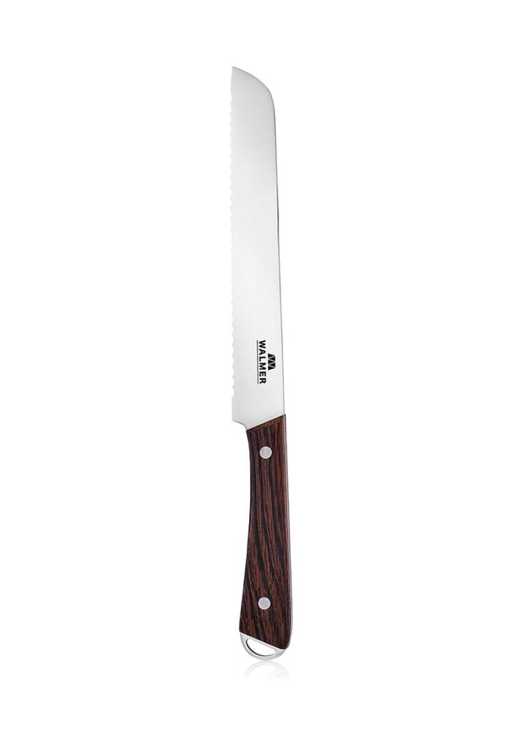 WALMER Нож для хлеба Wenge, 20 см шир.  750, рис. 1
