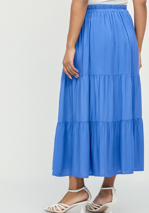 Юбка ярусная из штапеля шир.  580, рис. 18