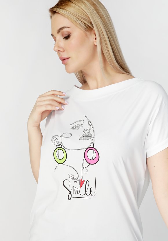 Футболка женская Виолетта шир.  580, рис. 19