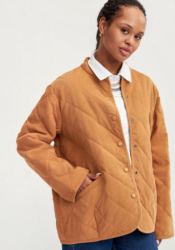 Жакет вельветовый с контрастным подкладом шир.  580, рис. 27