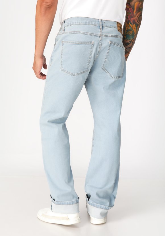 Джинсы стрейч Моррис шир.  580, рис. 2