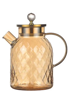 Заварочный стеклянный чайник Кристалл