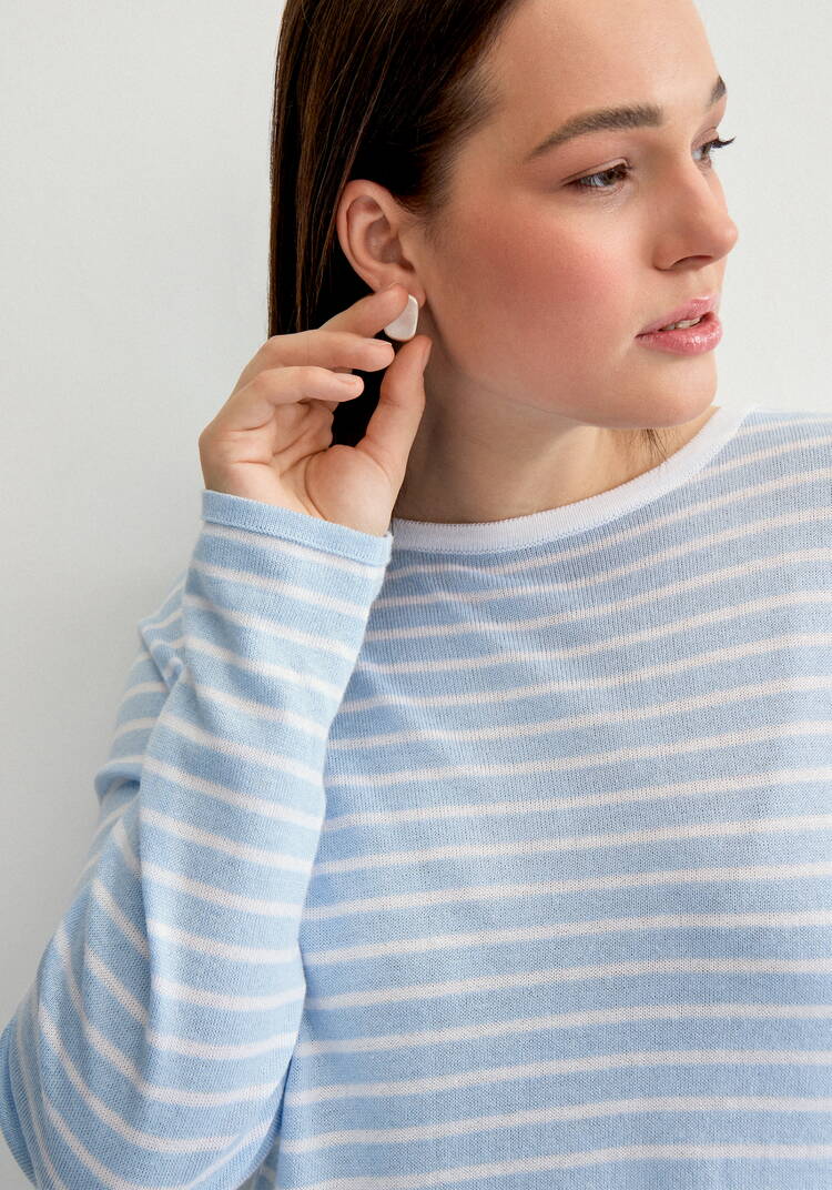 Лонгслив с рисунком в полоску шир.  750, рис. 15