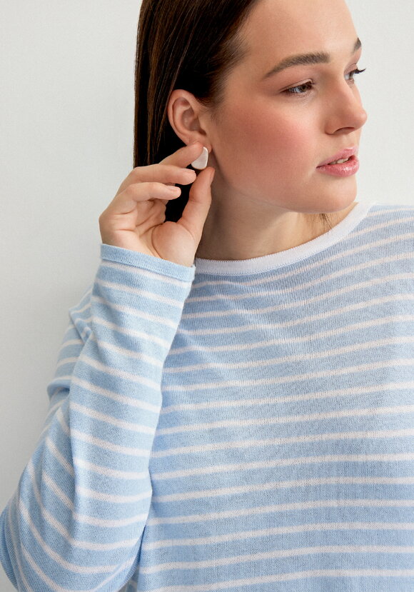 Лонгслив с рисунком в полоску шир.  580, рис. 15