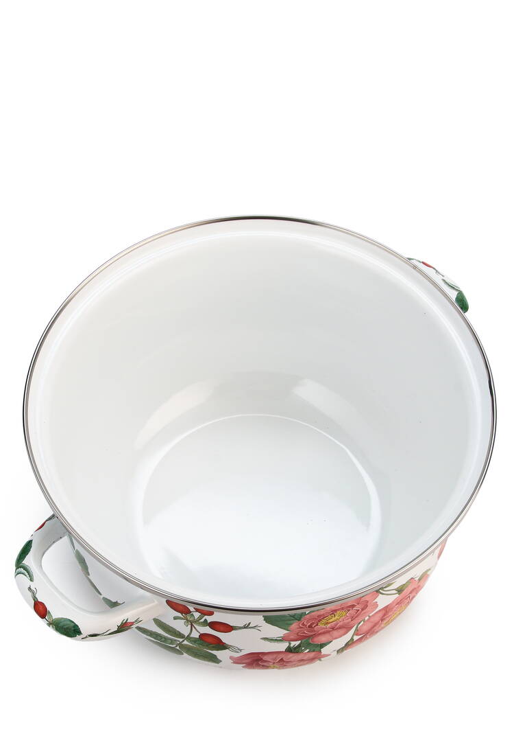 Эмалированная кастрюля с крышкой шир.  750, рис. 46