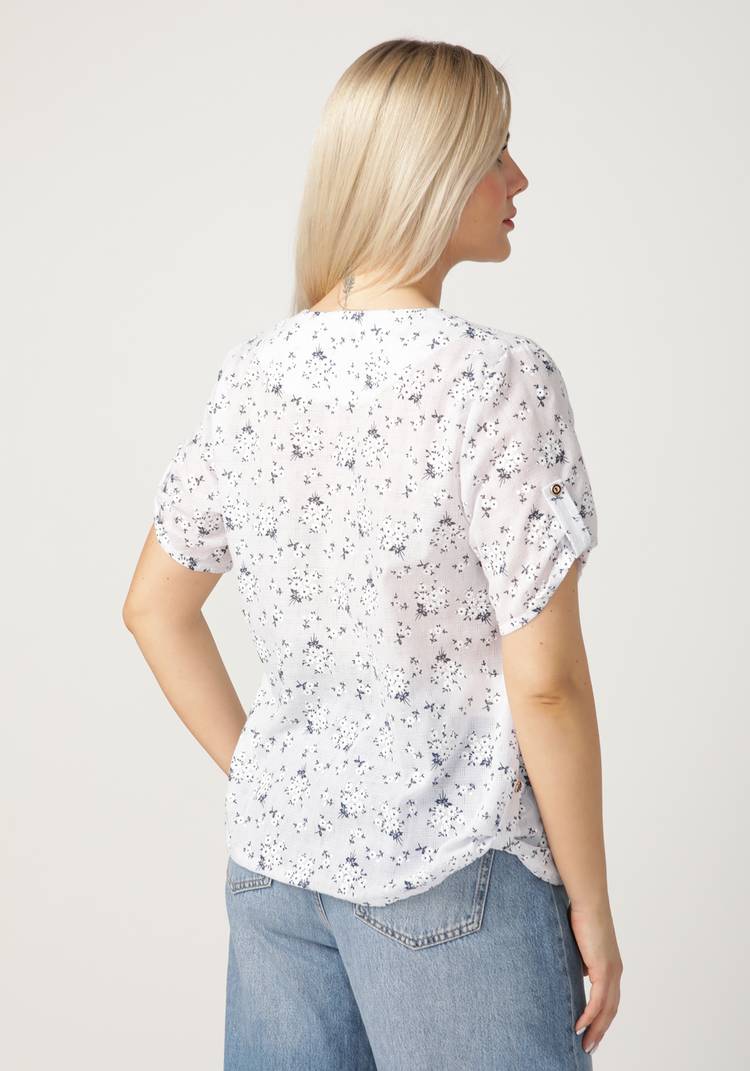 Блуза Солнечный сад шир.  750, рис. 6