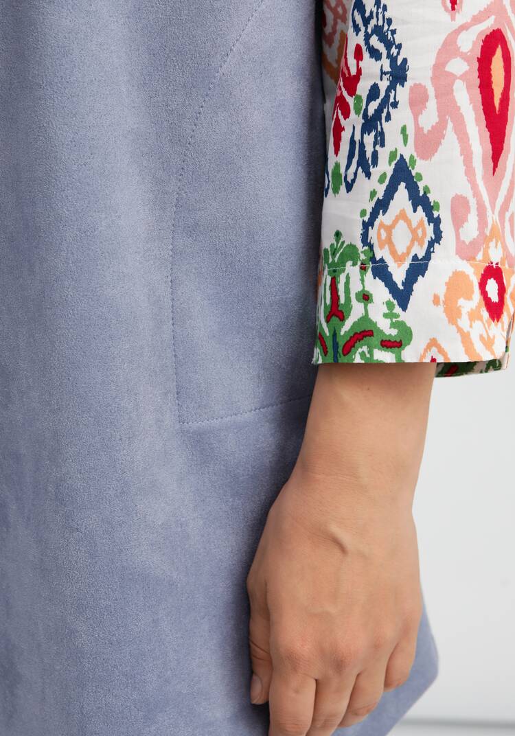 Жилет оверсайз с воротом апаш шир.  750, рис. 17