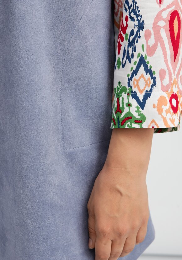 Жилет оверсайз с воротом апаш шир.  580, рис. 17