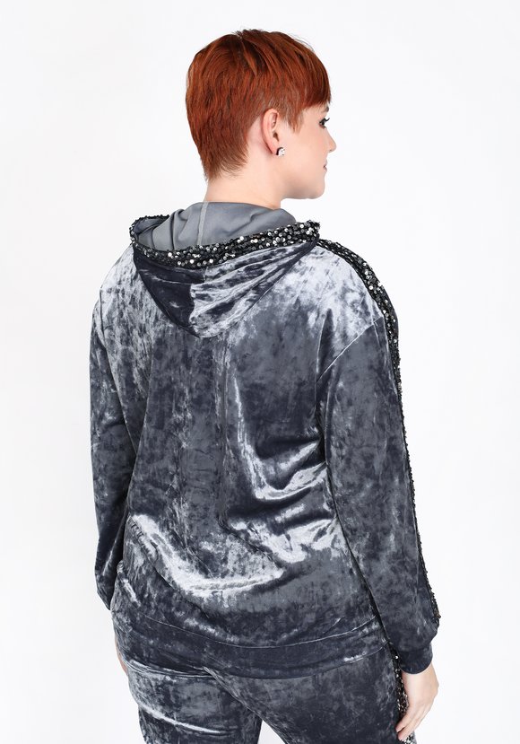 Свитшот с пайетками шир.  580, рис. 7