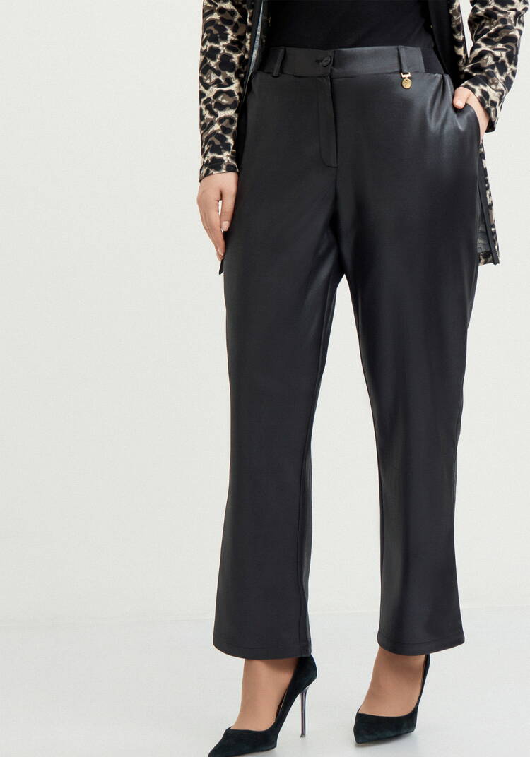 Брюки с комфортным поясом на рeзинке шир.  750, рис. 9