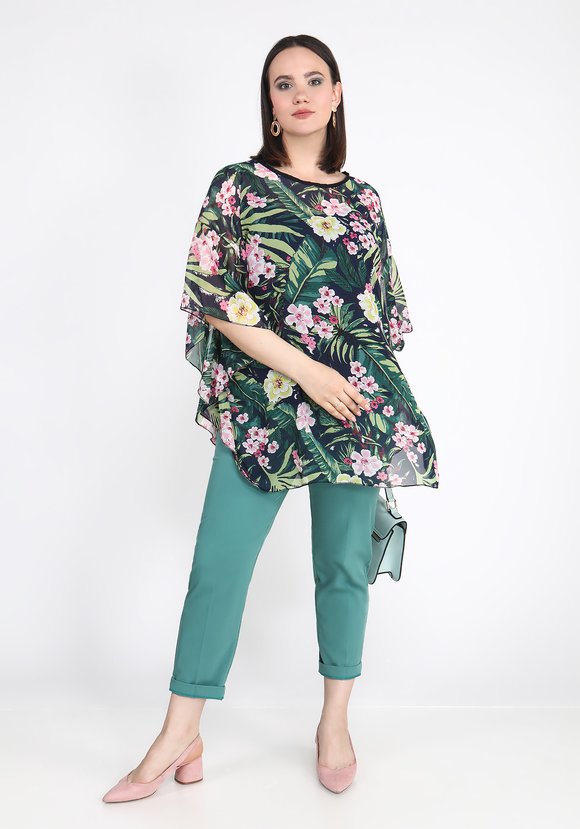 Туника Счастливый танец шир.  580, рис. 1