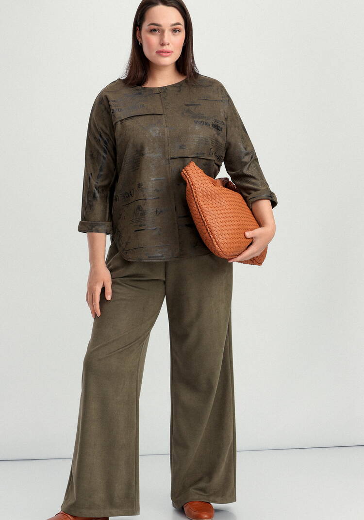 Костюм свободного кроя шир.  750, рис. 37