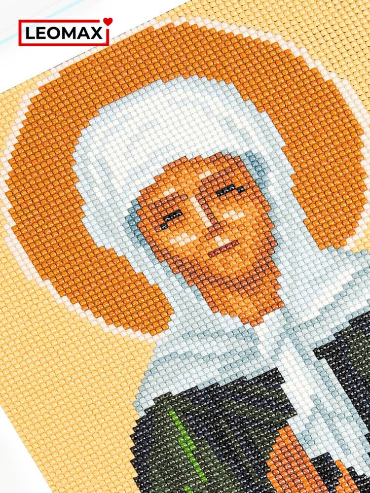 Алмазная мозаика с ликами святых шир.  750, рис. 5